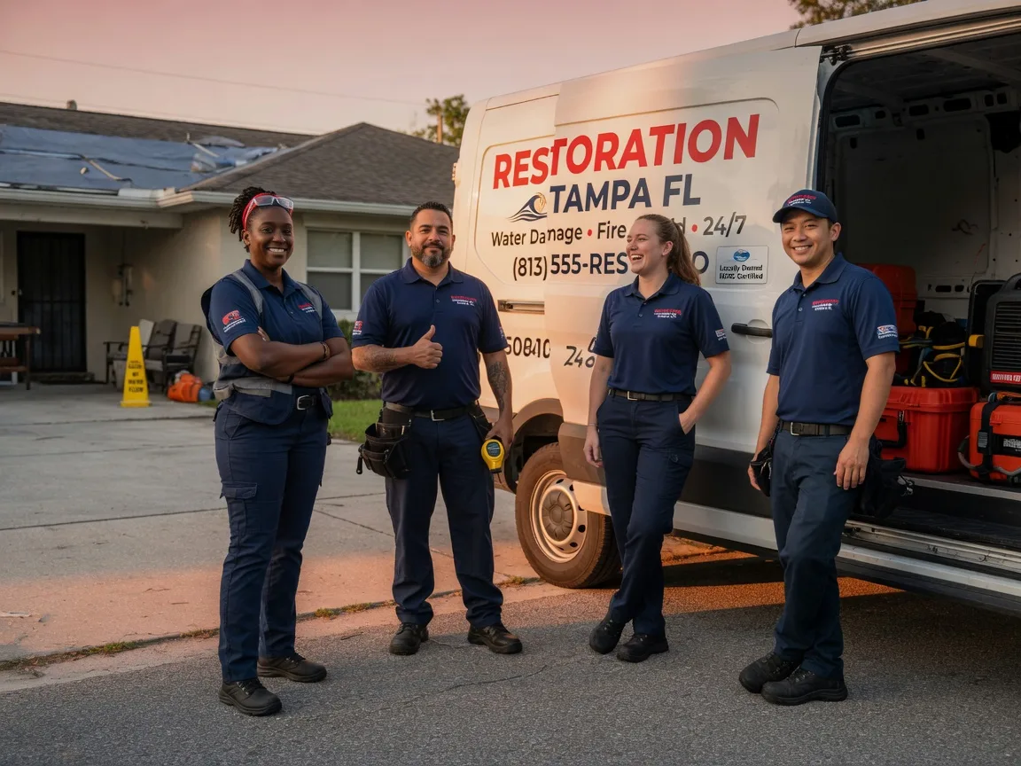 Water Damage Restoration company in Amistad, NM